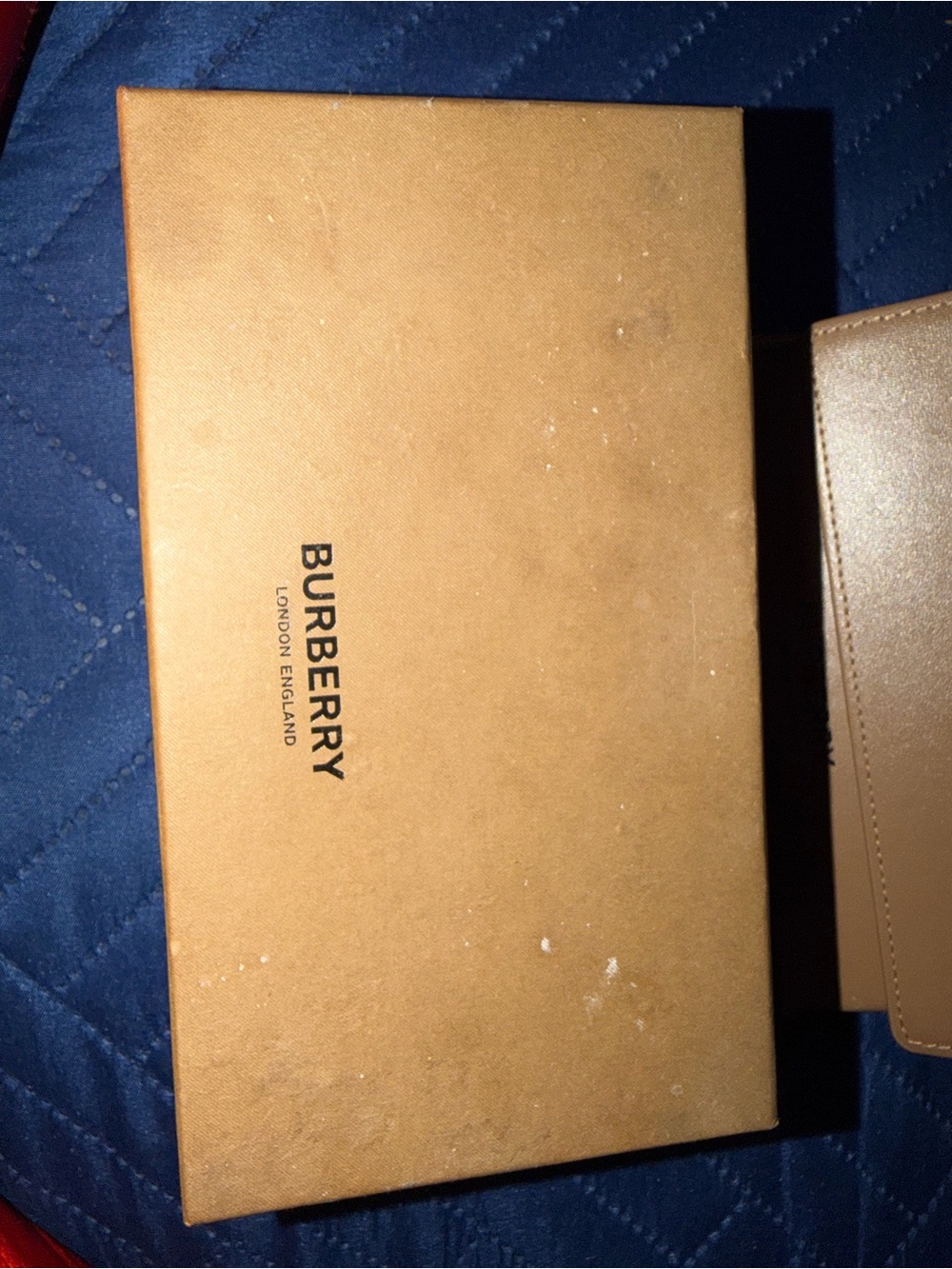 Burberry Tan Signature Logo Gift Box